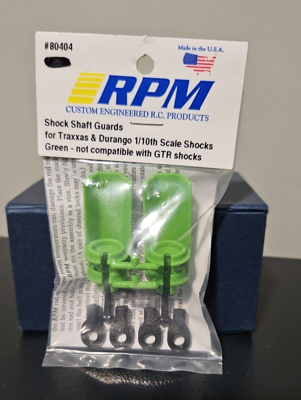 RPM Shock Shaft Guard Set 80404 (Green)